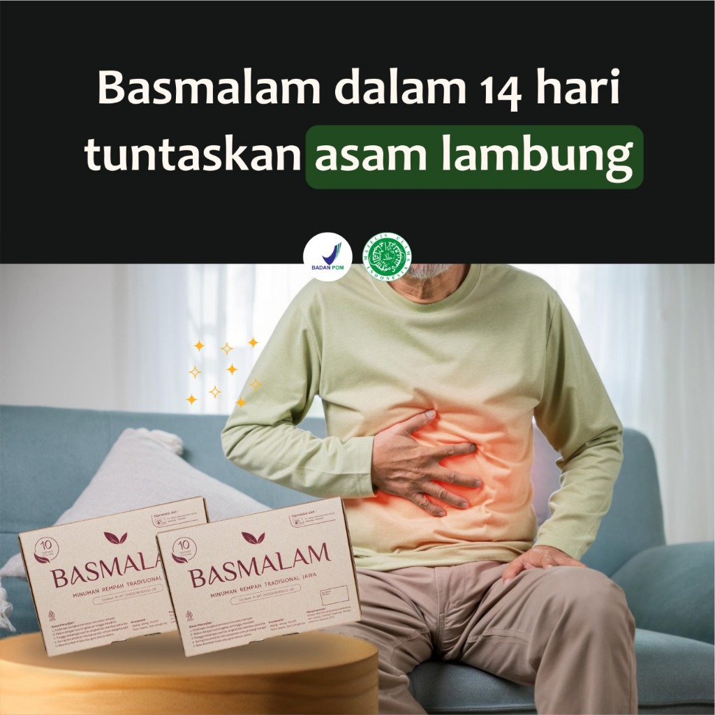 

Beli 1 Gratis 1 BASMALAM Minuman Rempah Obat Asam Lambung Maag Gerd Sakit Perut Temulawak Kunyit Lengkuas Asli Original Herbal Bpom Ampuh ori