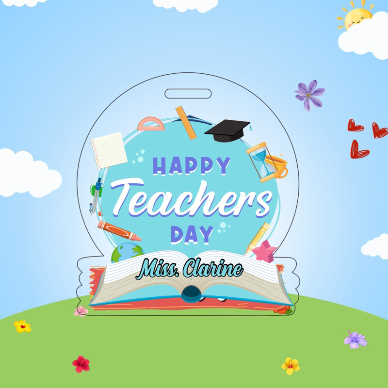 BAG TAG HAPPY TEACHERS DAY/HARI GURU