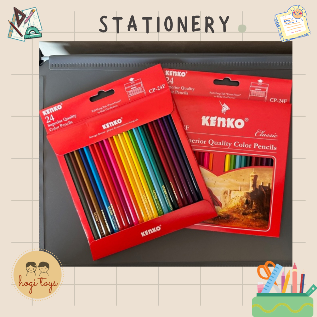 

Pensil Warna Kenko Panjang Isi 24 Warna