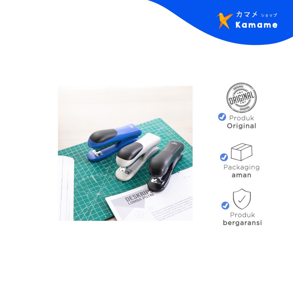 

Deli Stapler - 0305 Putih/Biru/Hitam - Kamame