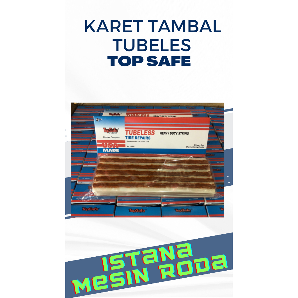 Karet Tambal Tubeless top safe