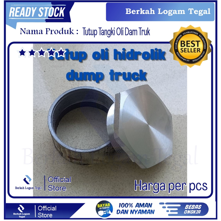 Tutup Tangki Oli Dump Truk Aluminium Berkualitas