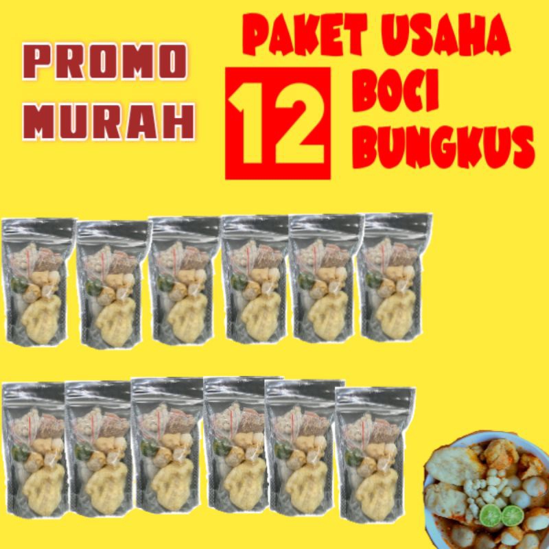 

PAKET USAHA 12 BKS BASO ACI GARUT BY SARMUT SNACK