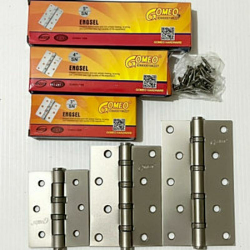 ENGSEL JENDELA DAN PINTU 3"|ENGSEL JENDELA DAN PINTU 4"|ENGSEL JENDELA DAN PINTU 5"|ENGSEL GOMEO 3"|