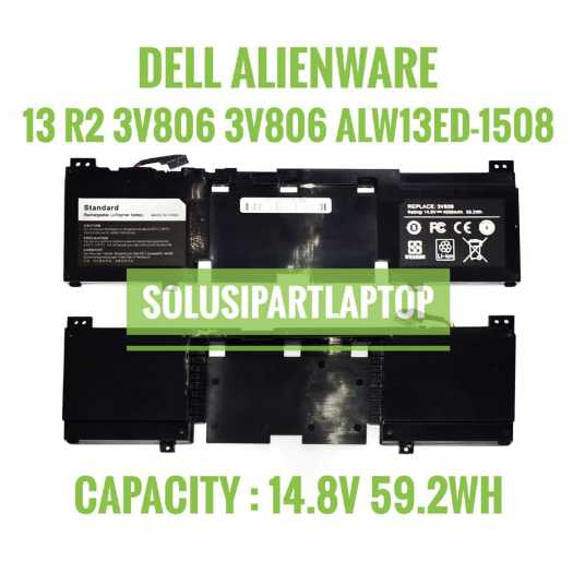 BATERAI DELL ALIENWARE ECHO 13 R2 3V806 3V8O6 ALW13ED-1508
