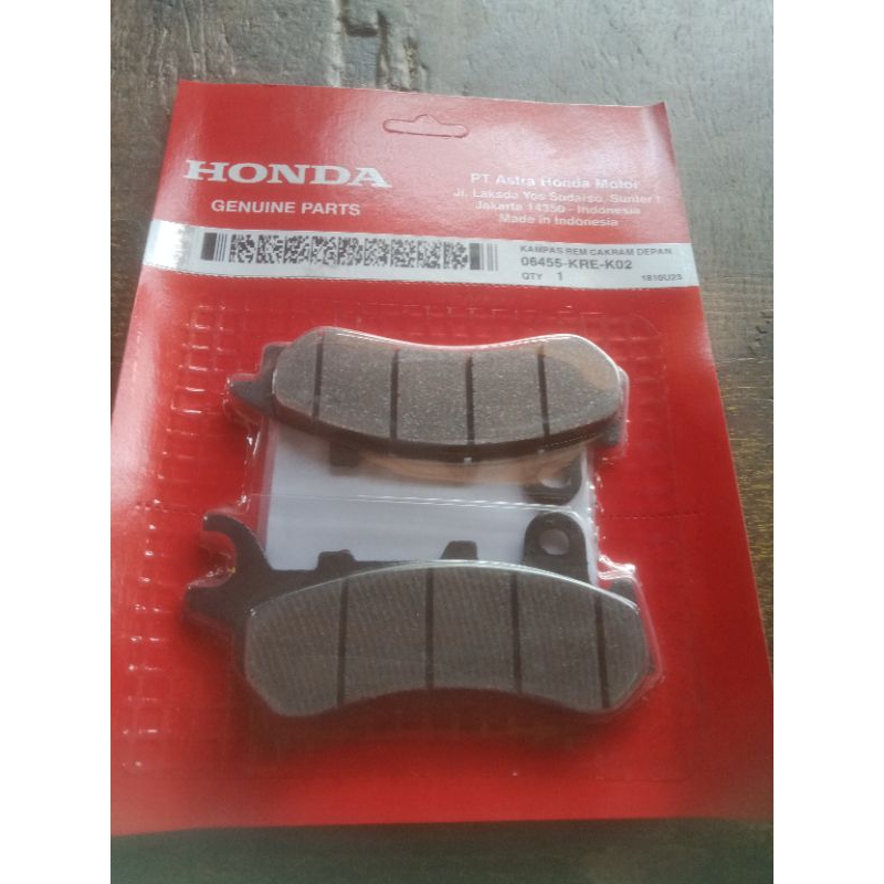 Original AHM Kampas Rem Disc Depan PCX 150 CBS 2018 PCX 160 Dispad Dispad Dispet Rem Cakram Depan PC
