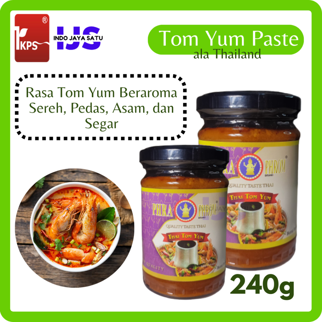 

IKPS Tom Yum Paste 240gr Bumbu Tom Yum Thailand 240 gram