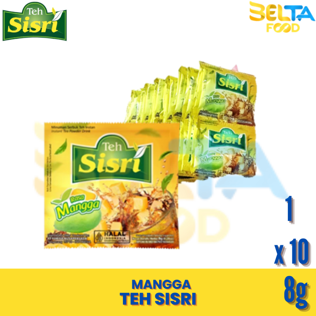 

Teh Sisri Mangga Serbuk Minuman Instan 1 Renceng