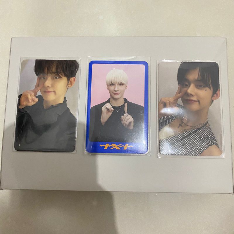 TAKE ALL TXT photocard 101 Dicon Yeonjun Hueningkai Tomorrow X Together
