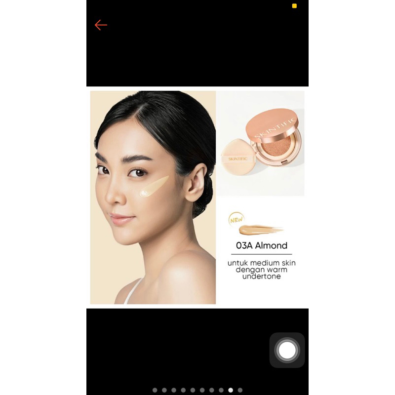 PRELOVED Skintific Cushion Almond