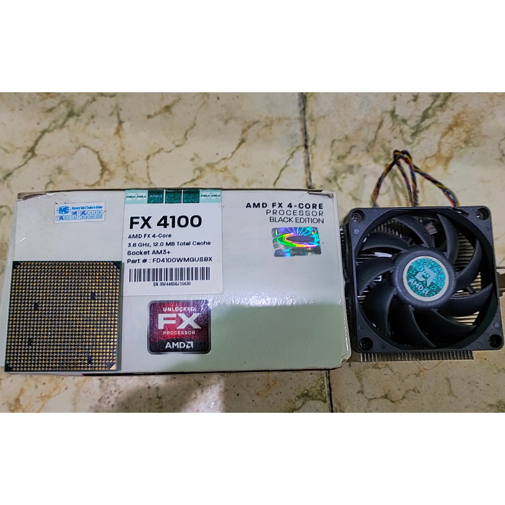 Prosesor AMD FX 4100 3.6 GHz Quad Cores AM3+