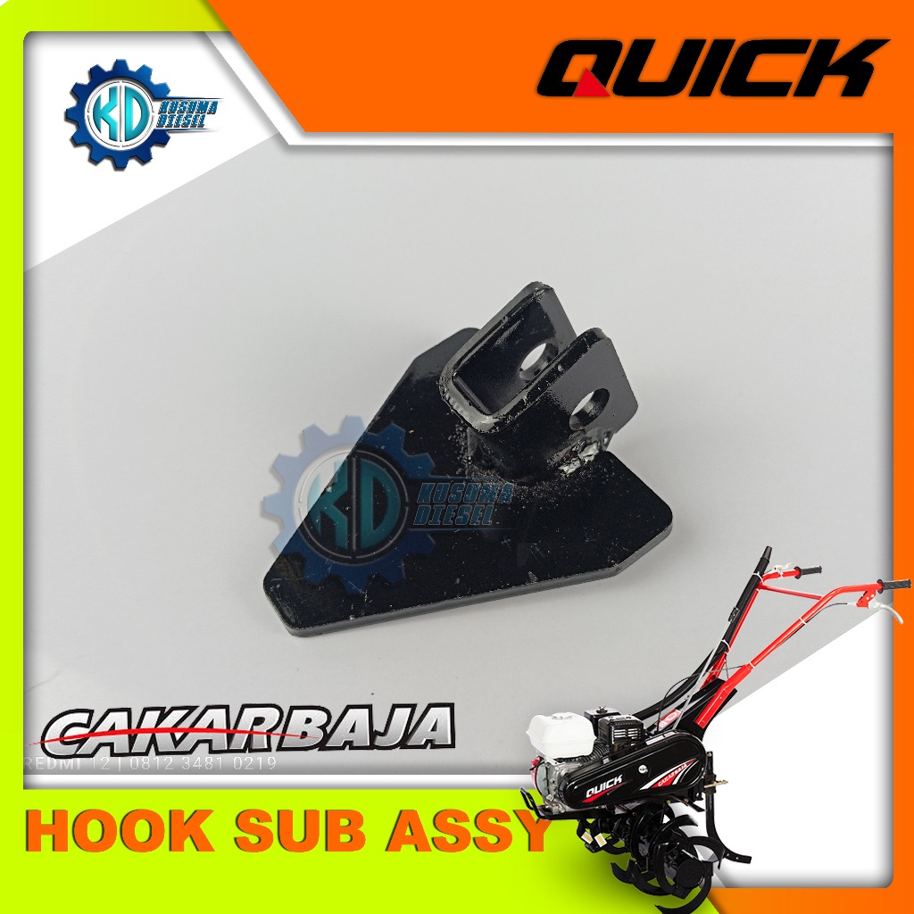 HOOK SUB ASSY, CAKAR BAJA (SP) -  SPAREPART CULTIVATOR QUICK CAKAR BAJA - TERLENGKAP - TERMURAH - OR