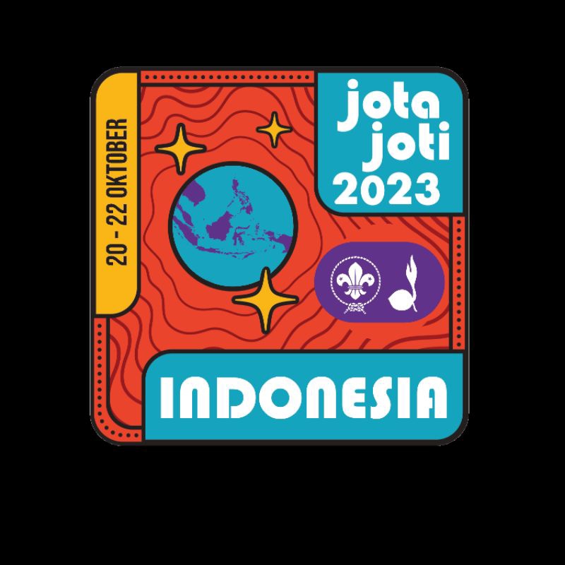 Badge Jota Joti 2023 Indonesia