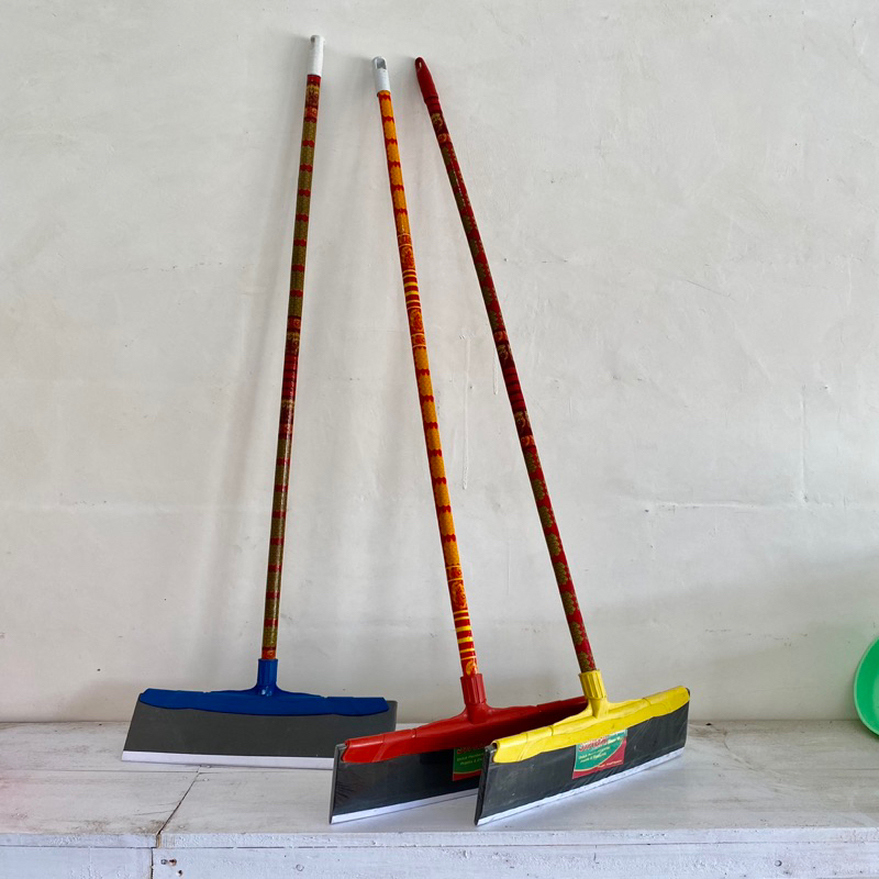 SEROKAN AIR/SEROKAN LANTAI  KARET/ wipper lantai karet gagang panjang kuat