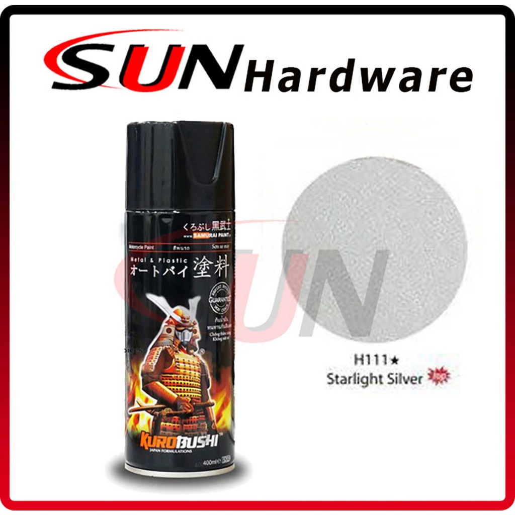 Pilox Samurai 400 ml Starlight Silver H111 Honda Pilox Pylox Silver