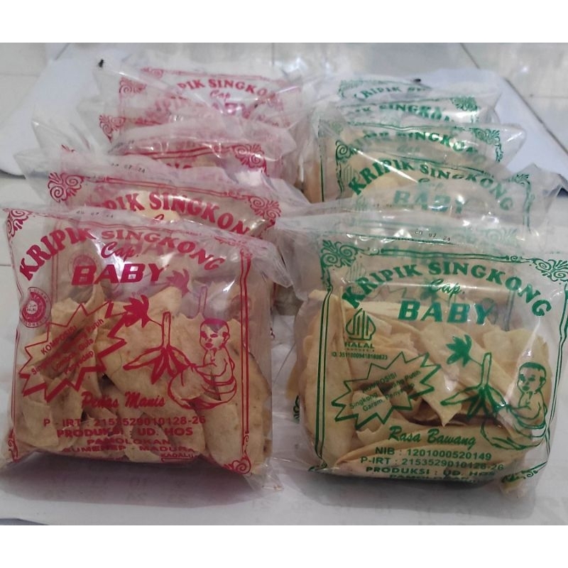 

Kripik Singkong Madura 10pcs ( @ 100gr )