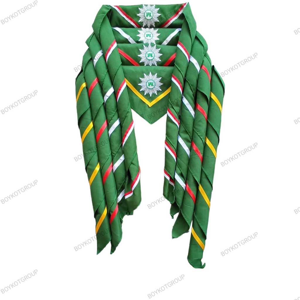 Hasduk hw bordir hasduk hw pandu hasduk hw pengenal hasduk hizbul wathan bijian sd smp sma