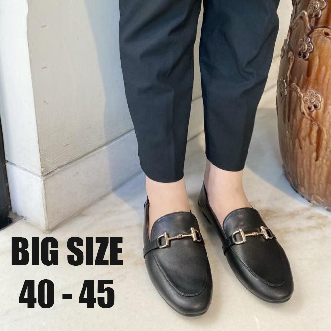 Sepatu Wanita Flat Pantofel Formal Pesta (Bigsize Ukuran Besar Jumbo) Flat Shoes Multifungsi