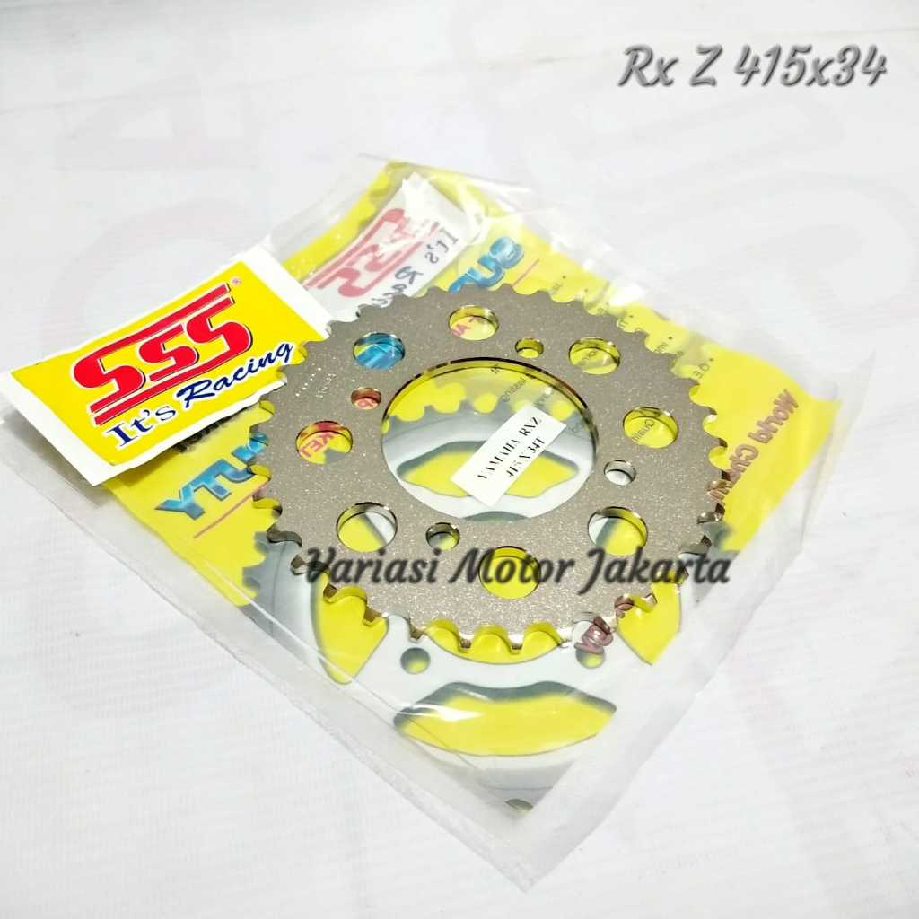 Gear Belakang SSS Rx King Jupiter Z 415x29 30 31 32 33 34 35