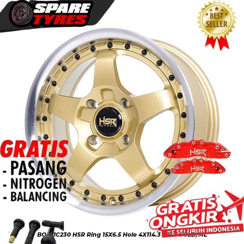 Velg mobil racing ring 15 untk avanza, xenia, chevrolet Cefiro, Evalia, Grand Livina, Latio, Livina,