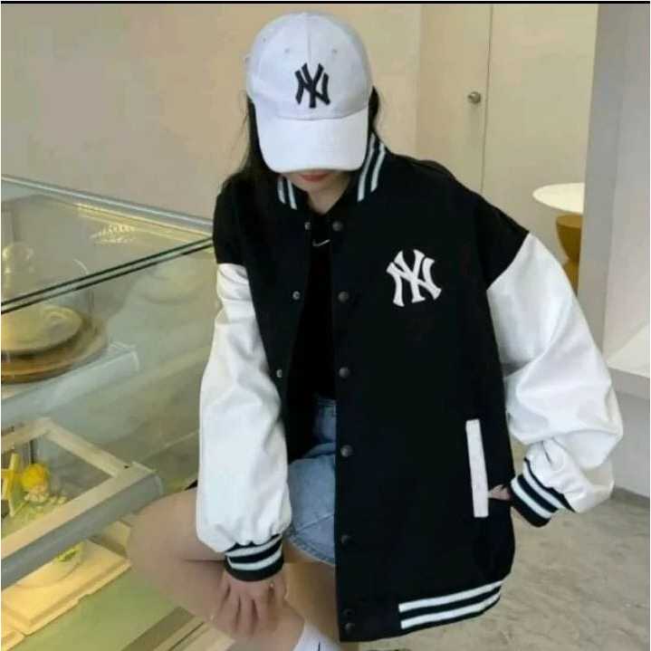 Jaket Wanita Bordir/Jaket Bomber Logo Bordir