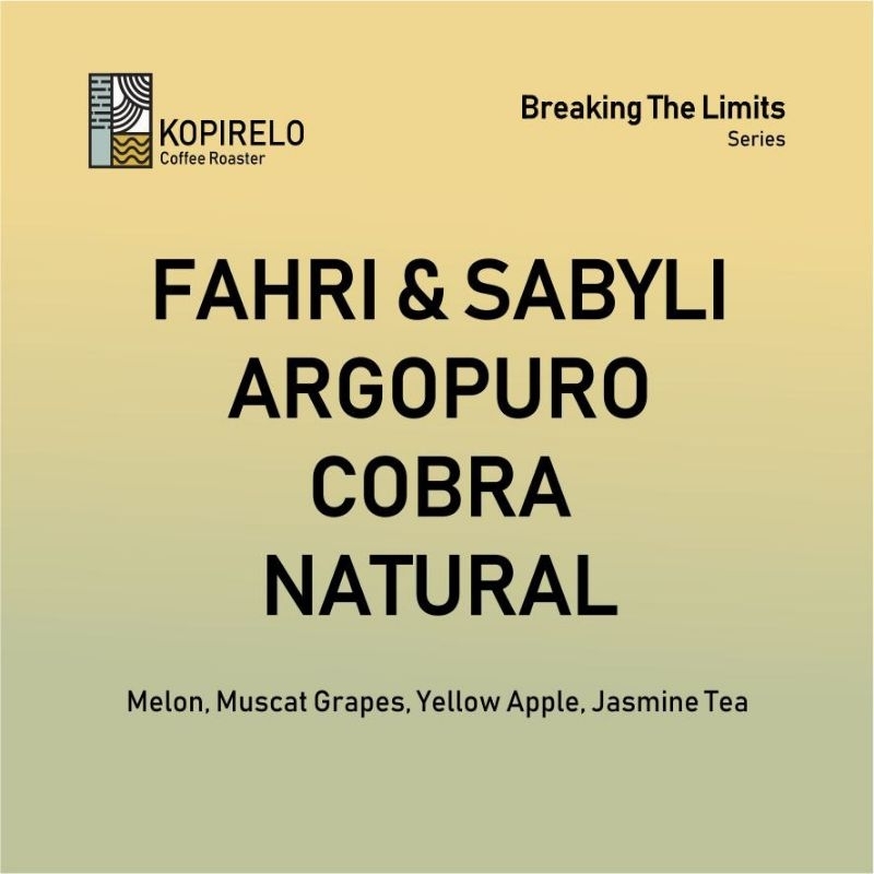

Kopi Arabika Filter Fahri & Sabyli Argopuro Cobra Natural 200 gr