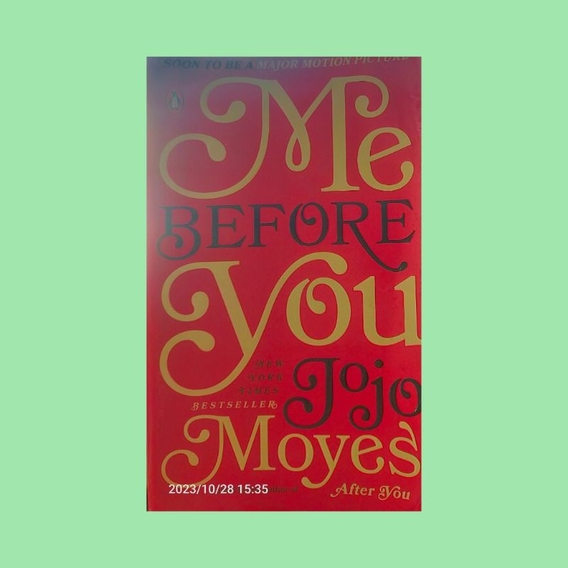 ME BEFORE YOU JOJO BY MOYES