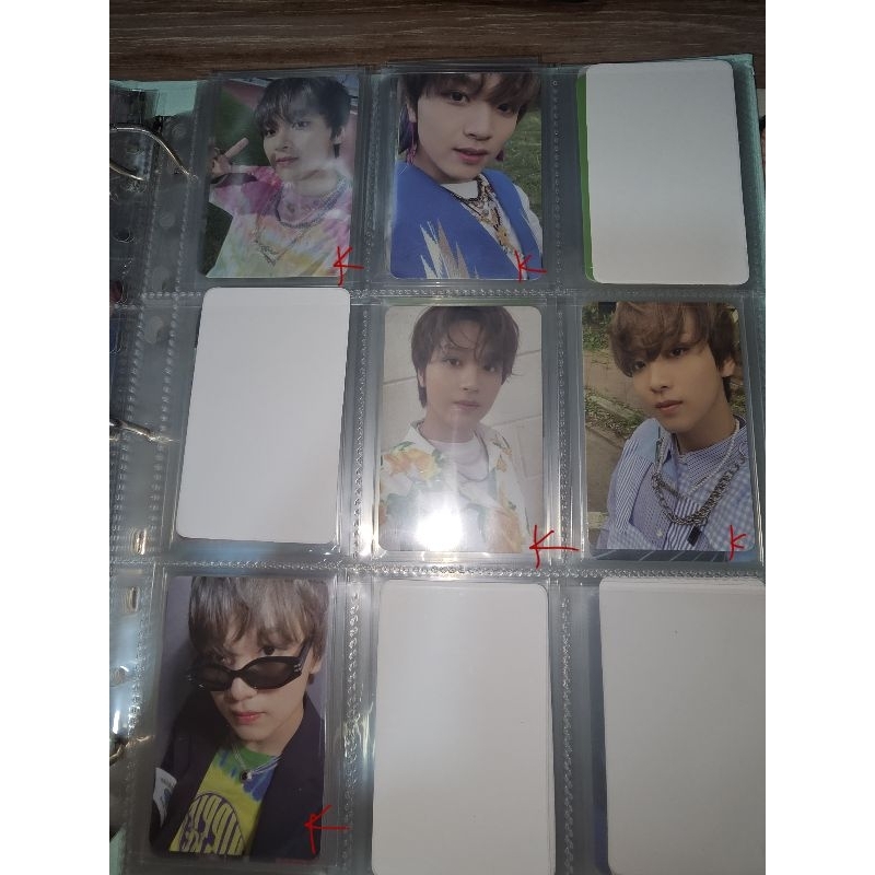 aab pc haechan hello future photocard nct dream