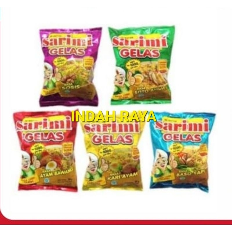 

SARIMI GELAS / mie instan 30g varian RASA isi 10bks (renteng)