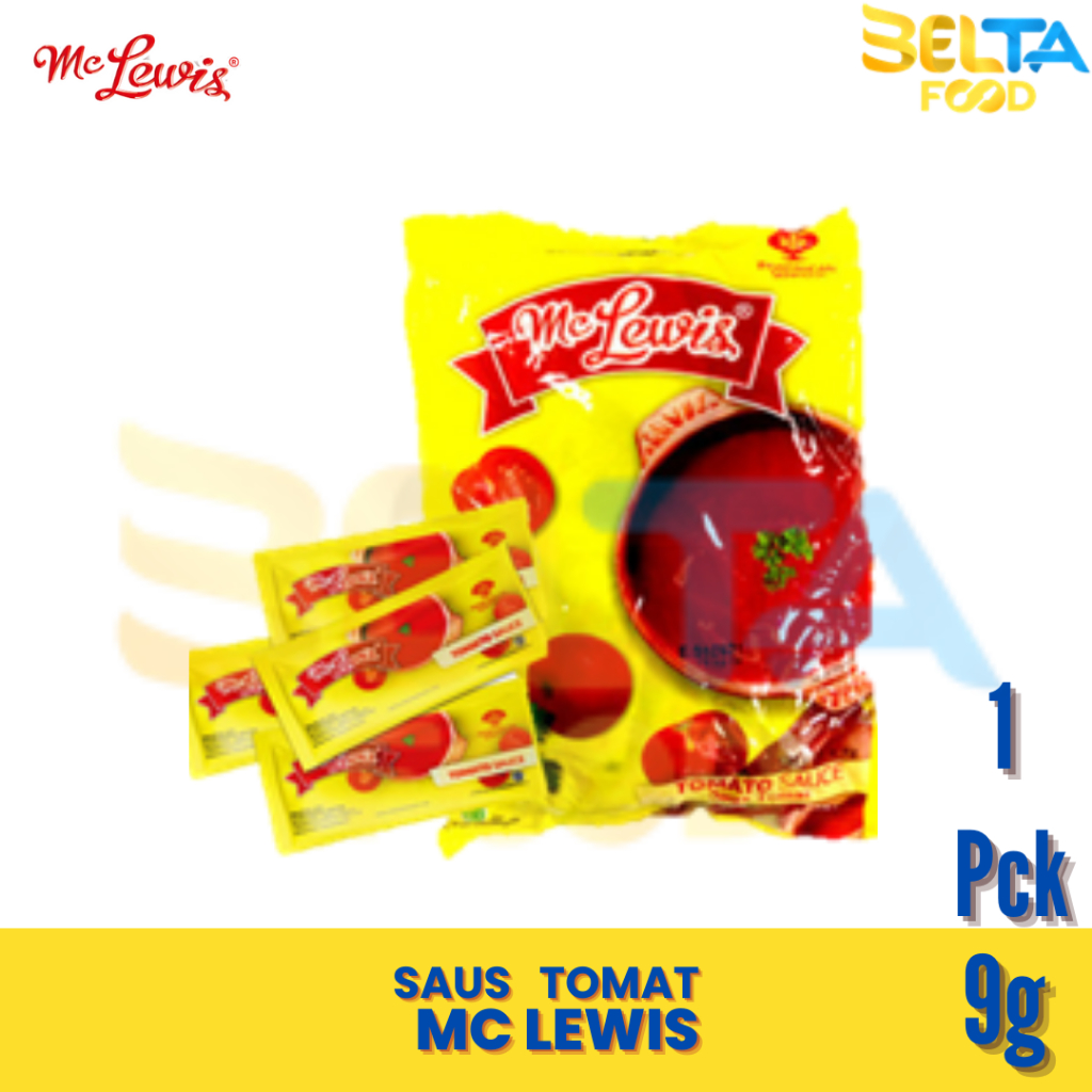 

Mc Lewis Tomato Sachet 9g X 25 Pcs