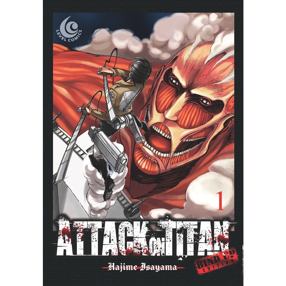 Gramedia Medan - Level Comic: Attack On Titan Bind Up Edition 01