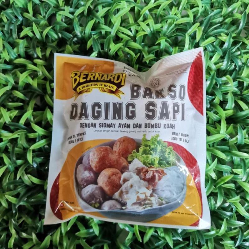 

Bernardi Bakso Instan Campur Isi 8 - Berat 150 Gr