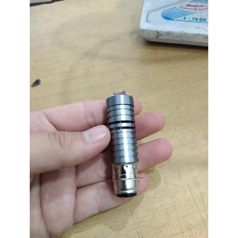 Lampu utama laser H6 motor bebek