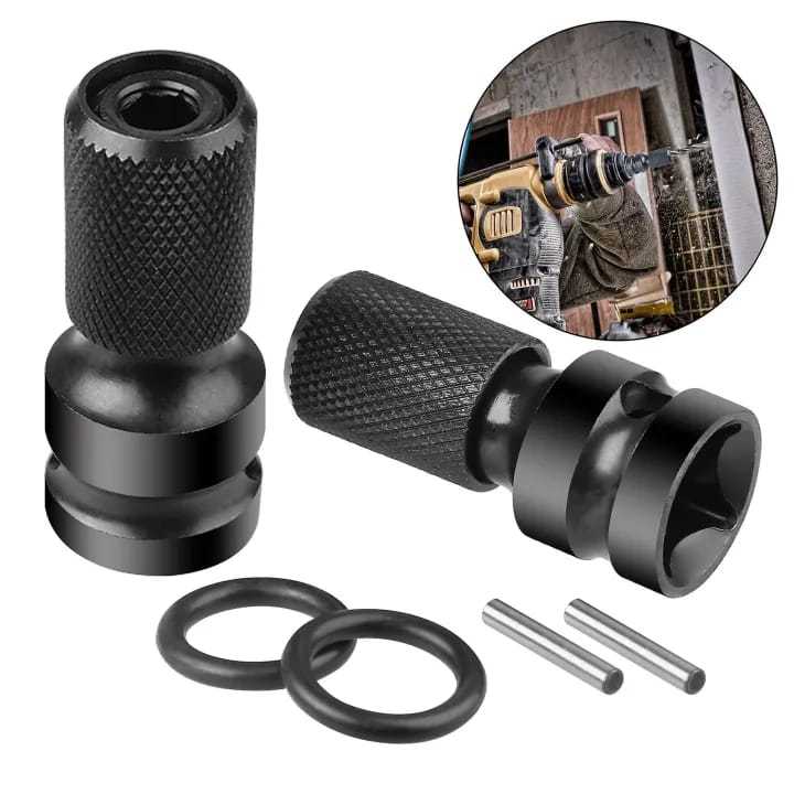 ADAPTOR IMPACT WRENCH 1/2 - MATA OBENG ANGIN ADAPTER SOKET JADI OBENG KEPALA IMPACT WRENCH KE OBENG