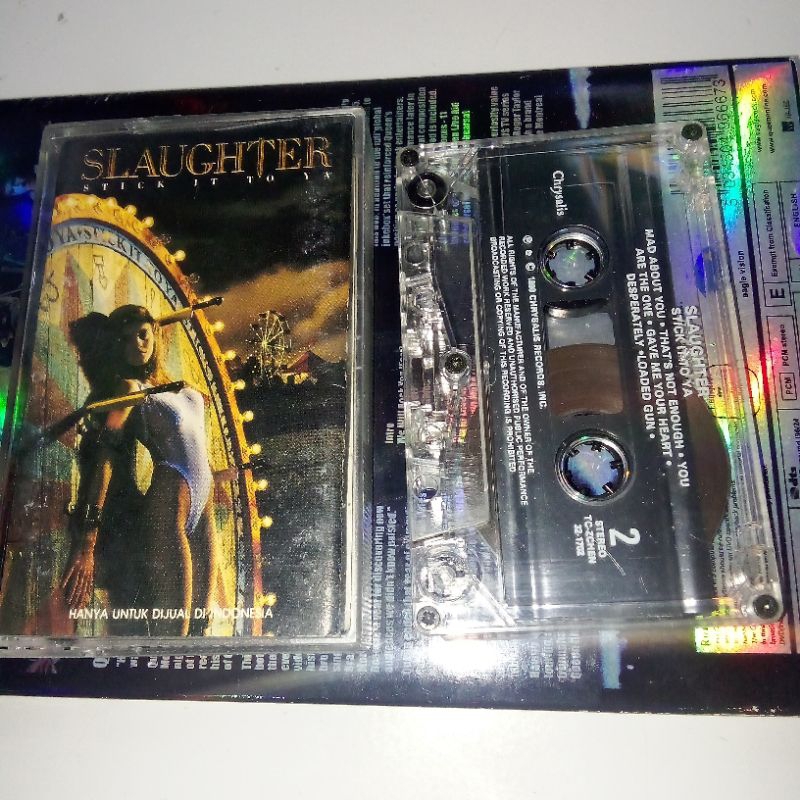 kaset pita SLAUGHTER "STICK IT TO YA"