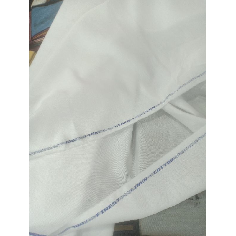 BAHAN KEMEJA PREMIUM/KAIN BAJU SOKTAS IMPORT /BAHAN KATUN LINEN/LINEN IMPORT/KAIN KATUN MONTI/KAIN K