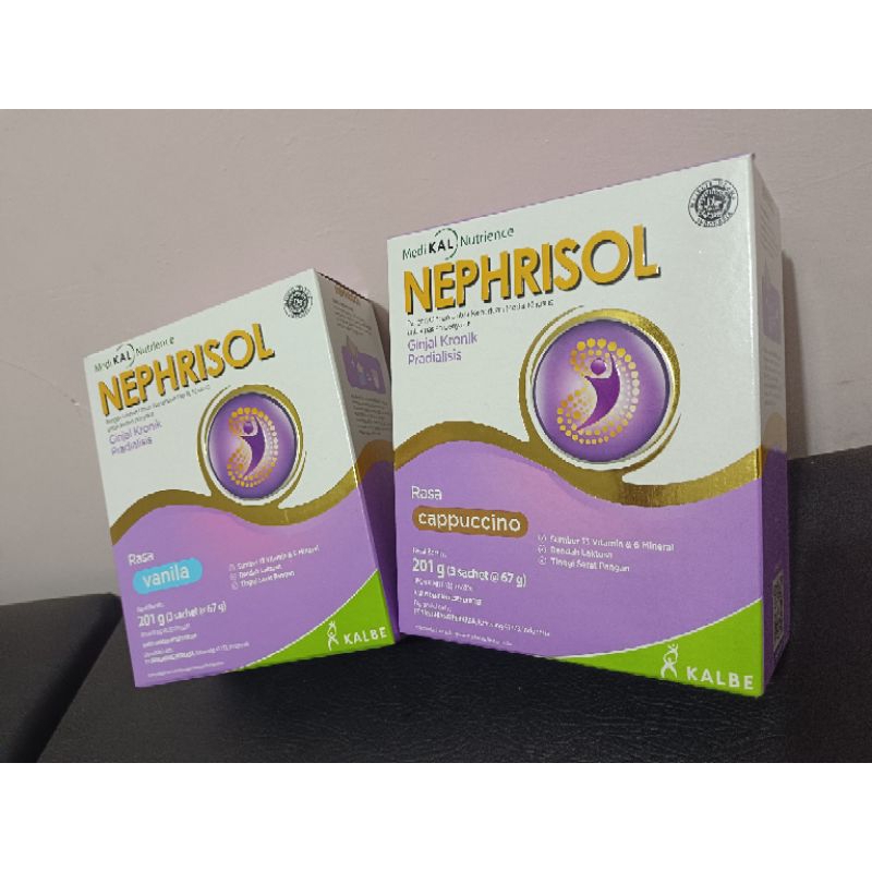 

nephrisol susu kalbe untuk memelihara fungsi ginjal kemasan box