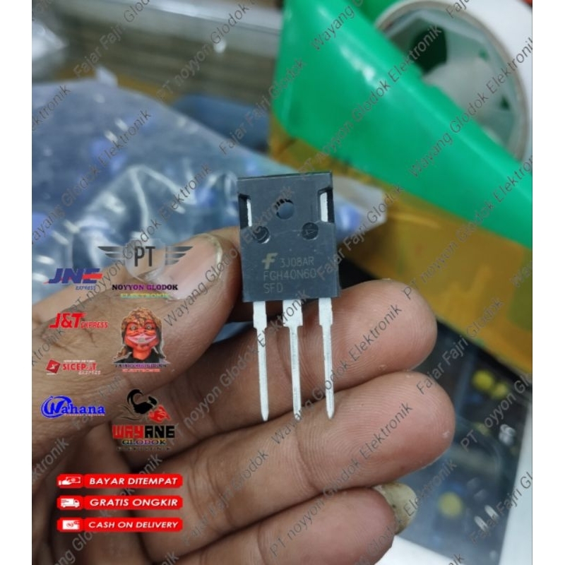 ic transistor mosfet FGH40N60 Mesin Las Listrik FGH 40N60