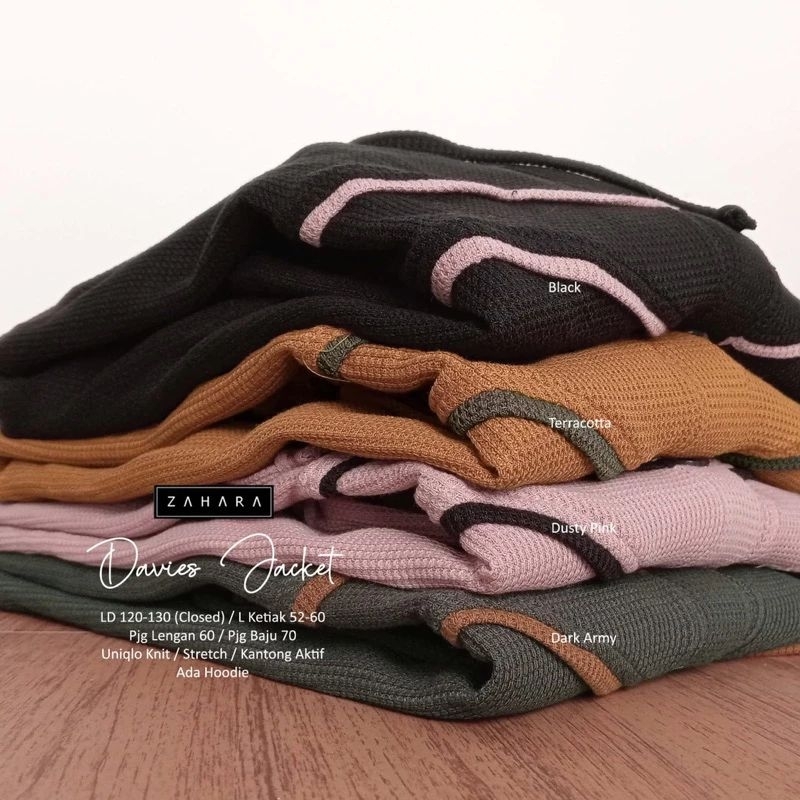 CARDIGAN IMPORT DAVIES JACKET ORI ZAHARA