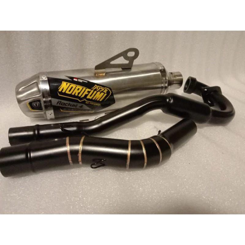 KNALPOT NORIFUKI NURIFUMI ROCKET4 COMPETITIONPNP KLX 150 CRF 150 D-TRACKER BF