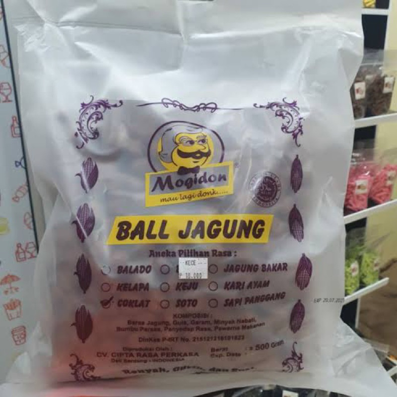 

Ball Jagung Coklat Mogidon
