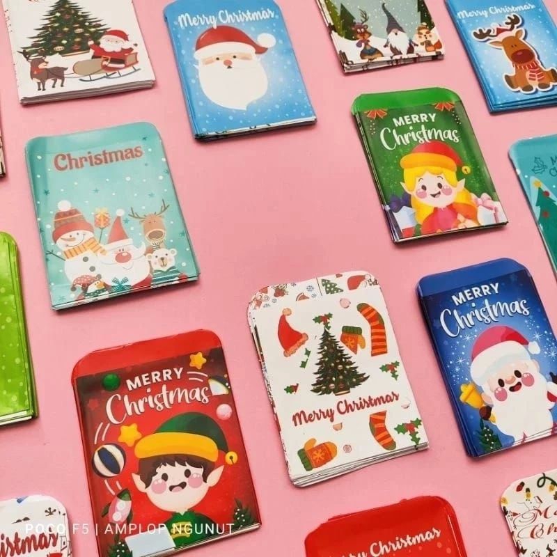 

AMPLOP/ANGPAO NATAL TERBARU 10PCS