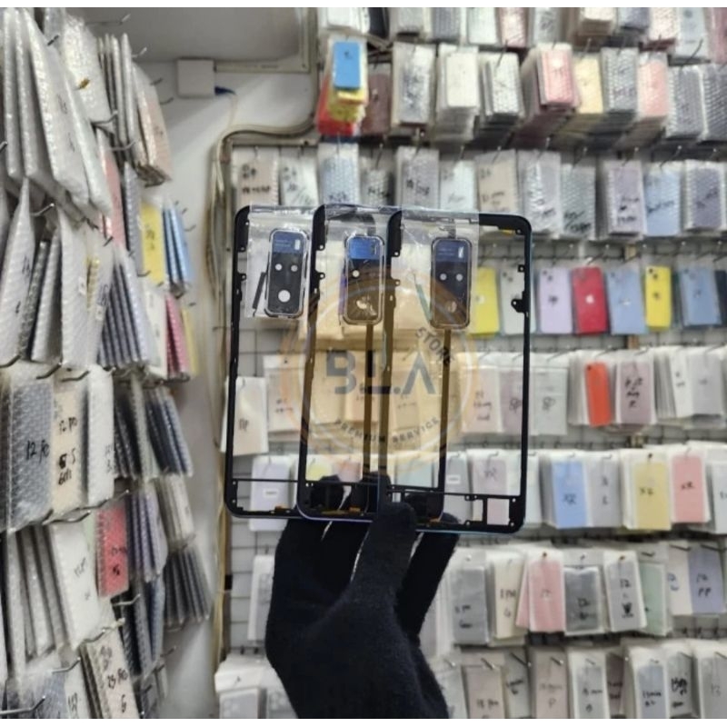 BEZEL TUTUP MESIN - TULANG TENGAH RANGKA CASING VIVO Y51 2020 / Y51A