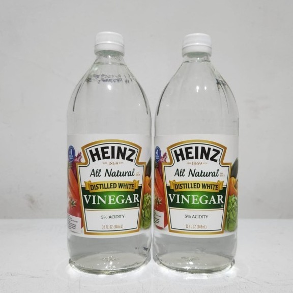 

CUKA PUTIH 896 ML/ HEINZ DISTILLED WHITE VINEGAR 32 OZ ORIGINAL GARANSI RESMI