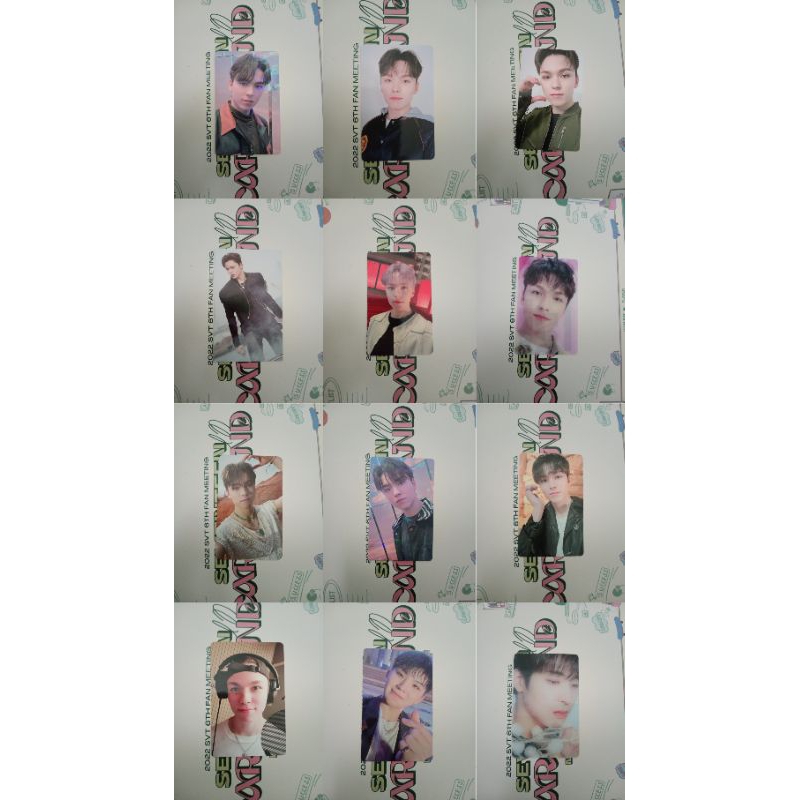 CLEARANCE SALE PHOTOCARD SEVENTEEN VERNON WOOZI WONWOO BENE DIGICODE DVD WEVERSE