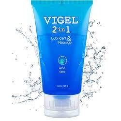 VIGEL 2 IN 1 LUBRICANT DAN MASSAGE (PELUMAS) ISI 125 GRAM