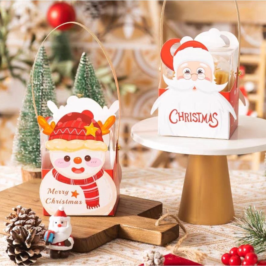 

B96 Kotak Natal Snowman | Xmas Box | Christmas Box | Kotak Santa | Christmas Gift | Kado xmas Natal