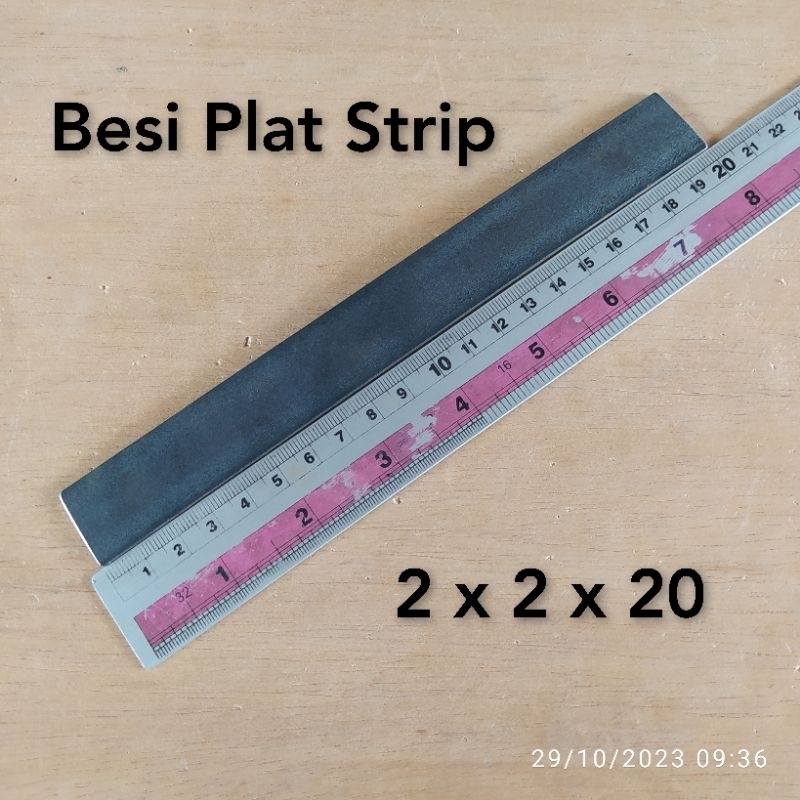 Besi Plat Lebar 2 cm Tebal 2 mm Panjang 20 cm
