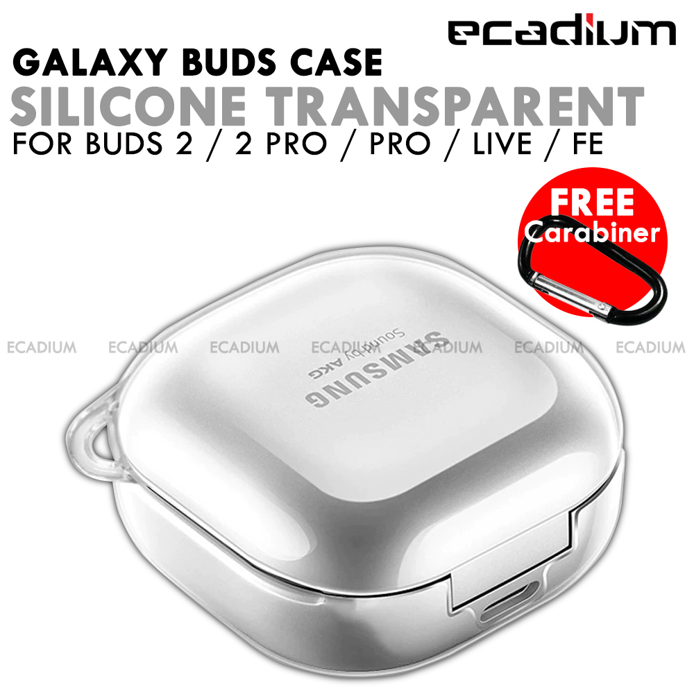 Silikon Silicone Transparent Transparan Bening Case for Samsung Galaxy Buds 2 / Galaxy Buds 2 Pro / 