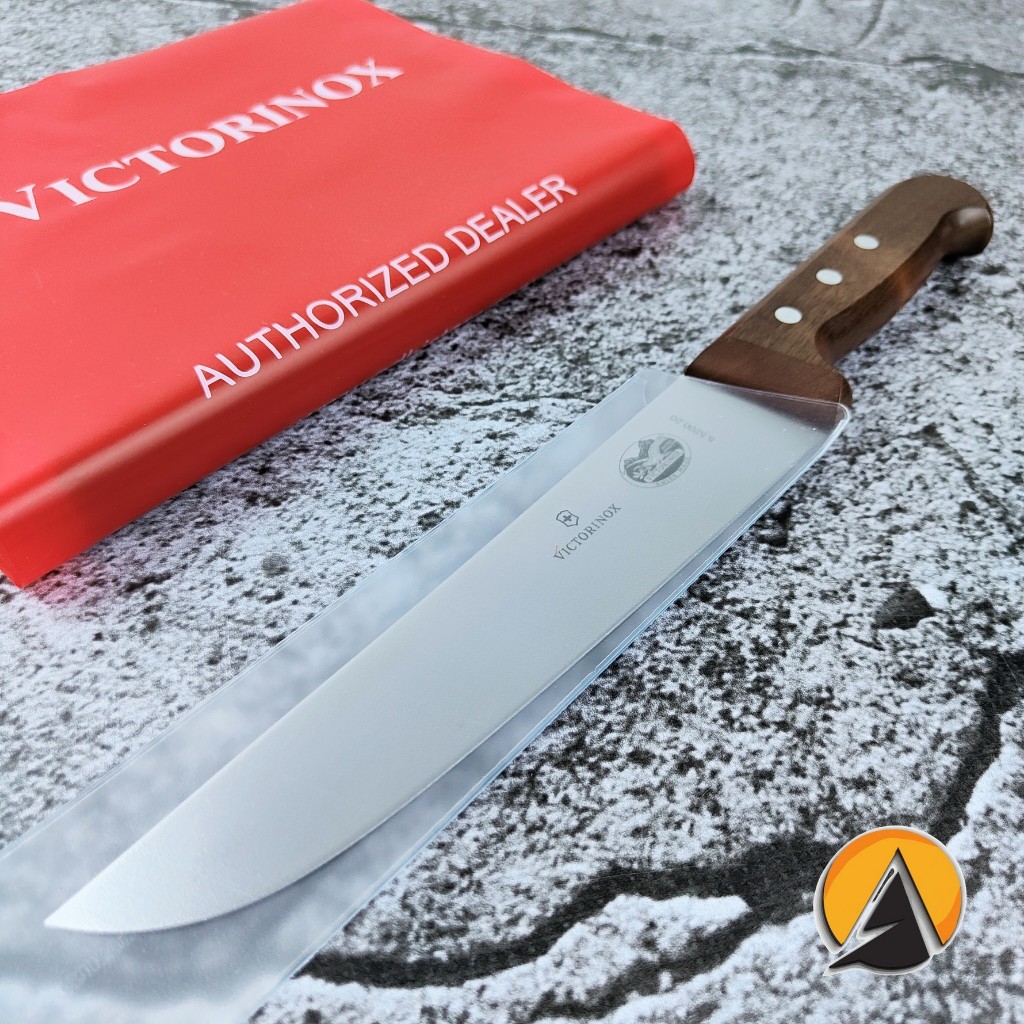 Butcher knife pisau sembelih victorinox rosewood 20 cm original swiss kode 5.5200.20
